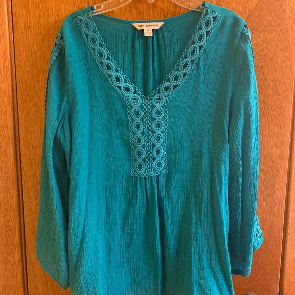 Turquoise Women’s Blouse
